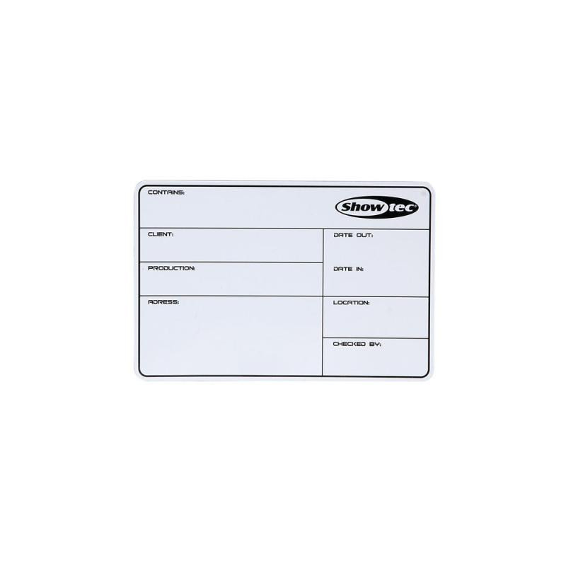 Flightcase Label SHOWTEC magnetic 