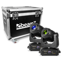 BeamZ - IGNITE180 Cabeza Movil Spot LED 2pcs en Flightcase 1