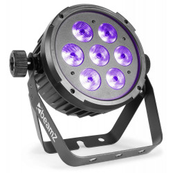 BeamZ - BT280 Foco PAR plano LED 7x10W 6-en-1 RGBAW-UV 1