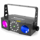 BeamZ - Terminator IV LED Doble Moon con laser y strobo 2