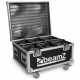 BeamZ - BBP60 Conjunto Focos, 6pcs en Flightcase con cargador 7