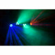 Skytec - Partybar Barra con 2 Focos PAR 3 leds 4-en-1 RGBW + 2 Jellymoon 7