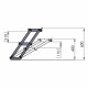 Powerdynamics - Escaleras ajustables 40 - 60cm 182.162 4