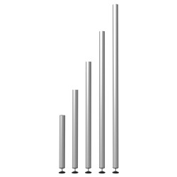 Powerdynamics - Pata redonda ajustable para tarimas 50cm (conjunto de 4) 182.195 1