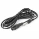 Fenton - Microfono, dinamico, 600 Ohms, cable integrado - negro 173.126 4