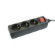 DH - Base 3 tomas con interruptor 0