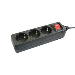 DH - Base 3 tomas con interruptor 0