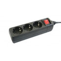 DH - Base 3 tomas con interruptor