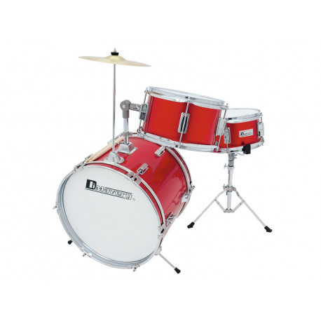 Dimavery - JDS-203 Kids Drum Set, red 1