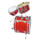 Dimavery - JDS-203 Kids Drum Set, red 3