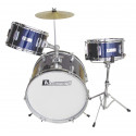 Dimavery - JDS-203 Kids Drum Set, blue