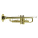 Dimavery - TP-10 Bb Trumpet, gold 1