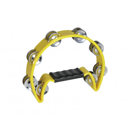 Dimavery - TN-2 Tambourine plastic, yellow 1