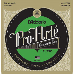 D'addario - EJ25C Composites Flamenco Clear Nylon 1