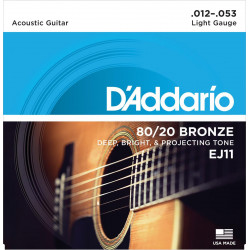 D'addario - EJ11 - 80/20 Bronze Light [12-53] 1