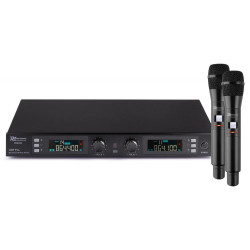 Powerdynamics - PD632H Microfono inalambrico de 2 canales UHF digital con 2 micros 179.010 1