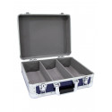 Roadinger - CD Case ALU digital booking rounded blue