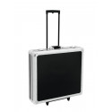 Roadinger - CD Case, black, 200 CDs, with Trolley