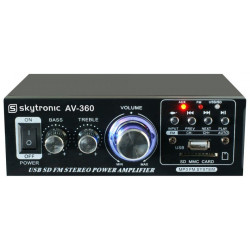 Skytec - AV-360 Amplifier FM/USB/SD