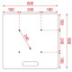 Showtec - Universal baseplate 600 x 600 2