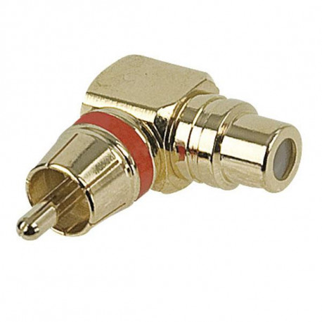 Dap Audio - RCA Male to RCA Female 90° adapter 1