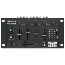 Vonyx - STM3025, Mezclador 4canales USB MP3 BT 172.970 1