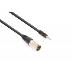 Vonyx - Cable XLR Macho-Jack 3.5 Stereo (0.5m) 177.746 1