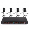 Powerdynamics - PD504B Microfono inalambrico de 4x 50 canales UHF con 4 microfonos de cabeza 179.006 1