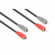 Vonyx - Cable 2x RCA Macho - 2x RCA Macho 1.5m 177.784 1