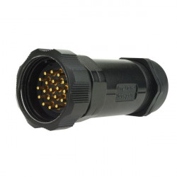 Showtec - Socapex 19 Pin male cable connector PG29 IP67 1