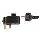 Showtec - Europlug to UK Plug adapter 2