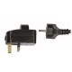 Showtec - Europlug to UK Plug adapter 4