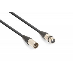 Skytec - Cable 5-PIN DMX Macho XLR - Hembra XLR 12m 177.932 1