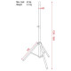 Dap Audio - Speaker stand Pro 38-41mm 2