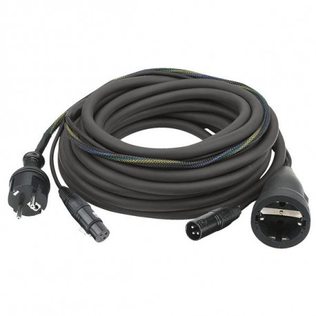 Dap Audio - FP09 - Schuko/XLR F - Schuko/XLR M 1
