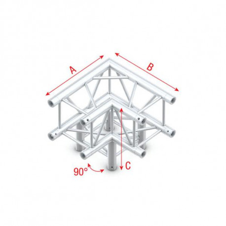 Showtec - Corner 3-way 90° 1