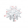 Showtec - Cross + Down 5-way 1