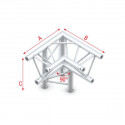 Showtec - Corner 90° down left, apex down