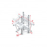 Showtec - T-Cross + up/down 5-way 1