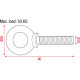 Dap Audio - Speaker hanging eye 4