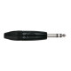 Dap Audio - 6.3mm Jack X-type Stereo with black endcap 1