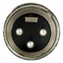 Dap Audio - XLR 3p. Connector Male, Nickel housing