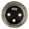 Dap Audio - XLR 3p. Connector Male, Nickel housing 1