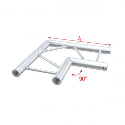 Showtec - Corner 90° horizontal 1