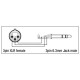 Dap Audio - XGA24 - XLR/F 3p. > Jack/M stereo 2