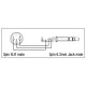 Dap Audio - XGA28 - XLR/M 3p. > Jack/M stereo 2