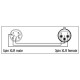 Dap Audio - XGA29 - XLR/M 5p. > XLR/F 3p. 2