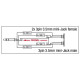 Dap Audio - XGA44 - Mini Jack/M stereo > 2 x Mini Jack/F 2