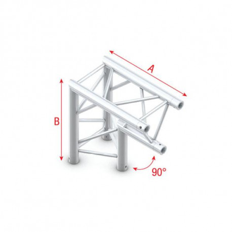 Showtec - Corner 90° apex down 1