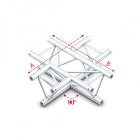 Showtec - 90° 4-way horizontal 1